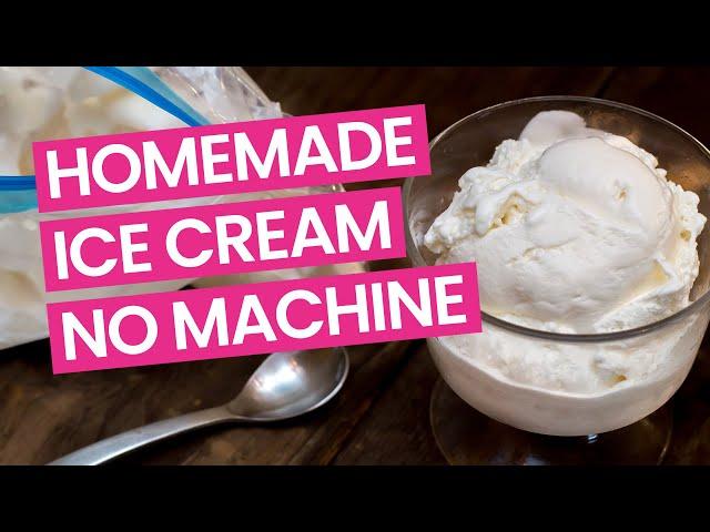 Homemade Ice Cream Without a Machine in Just 5 Minutes