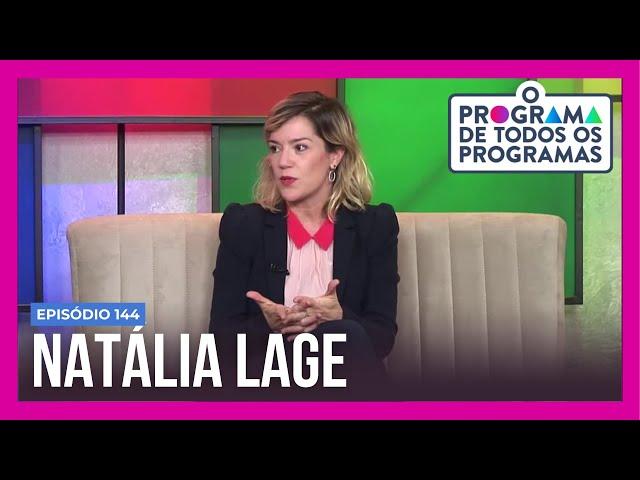 Atriz Natália Lage fala sobre nova peça e relembra carreira em O Programa de Todos os Programas