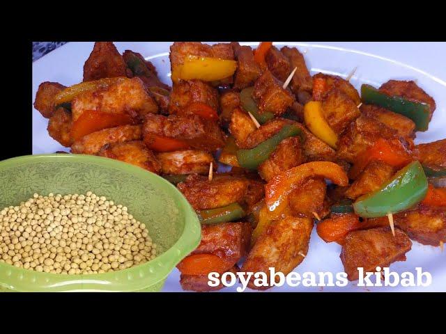 how to make soya beans kebab/very easy method||TUFU