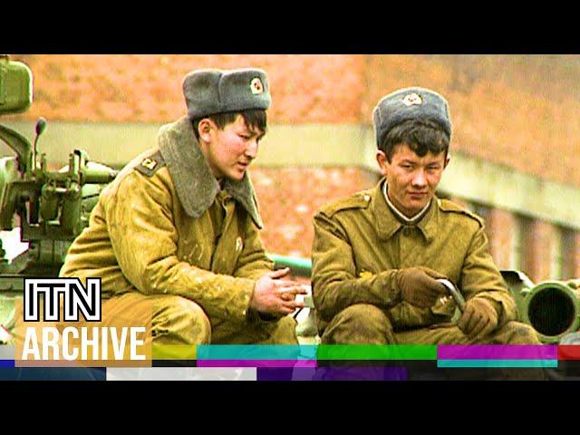 Velvet Revolution: Raw Footage of Soviet Troops Leaving Czechoslovakia (1990)