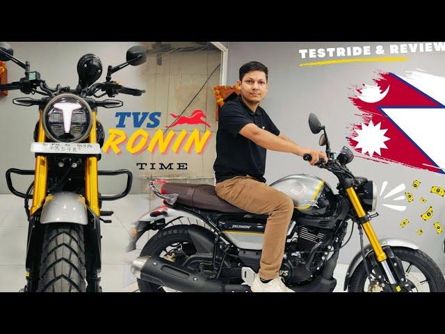 2024 TVS Ronin 225 Review: Is It Worth the Hype? || TVS Ronin 225  price in Nepal || Nomad Nepali