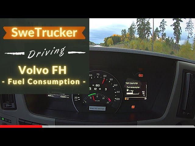 POV Driving Volvo FH - Fuel Consumption