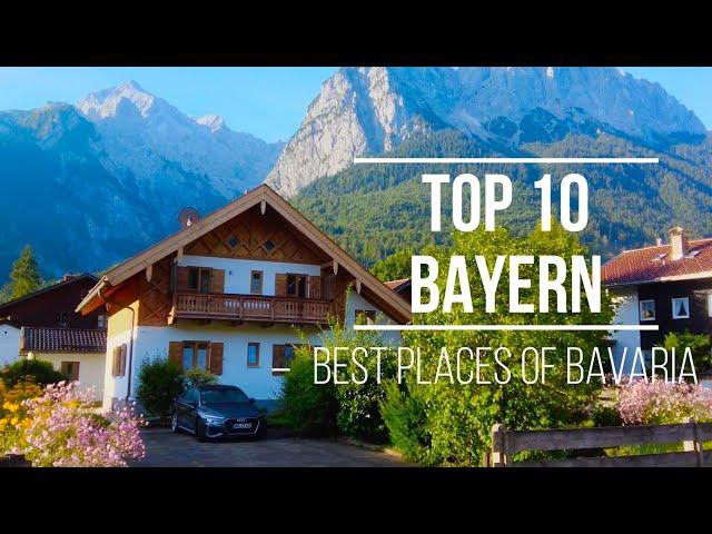 Die 10 schönsten Orte in Bayern [Best Places of Bavaria] Top 10 ️