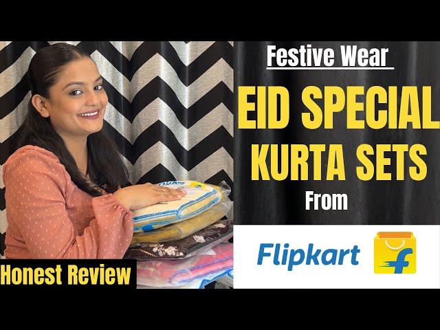 FLIPKART Eid Special Kurta Set Haul || Tryon || Honest Review || Vaishali’s World #eid