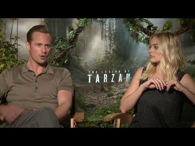 The Legend of Tarzan Interview - Margot Robbie & Alexander Skarsgard