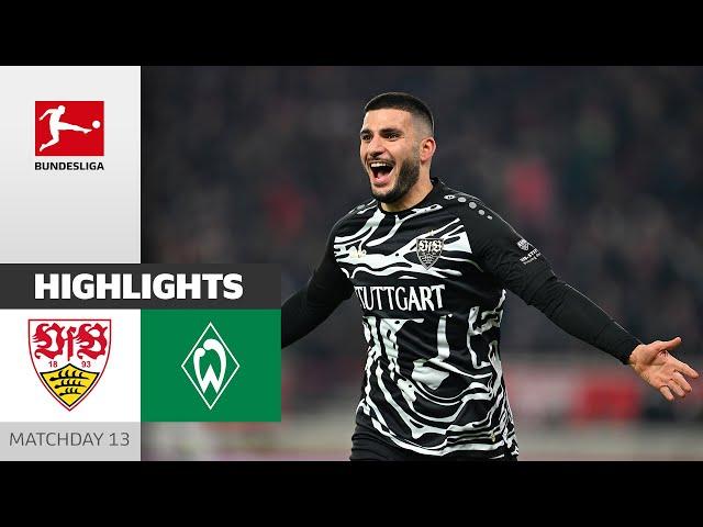 Guirassy & Undav unstoppable | VfB Stuttgart - Werder Bremen 2-0 | Highlights | MD 13 – Bundesliga