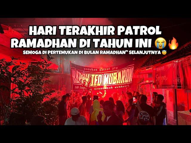 PATROL PENUTUPAN DI GUYUR HUJAN !!!!!