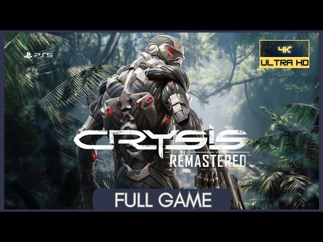 Crysis Remastered | Full Game | No Commentary | *PS5 | 4K 60FPS Ray Tracing