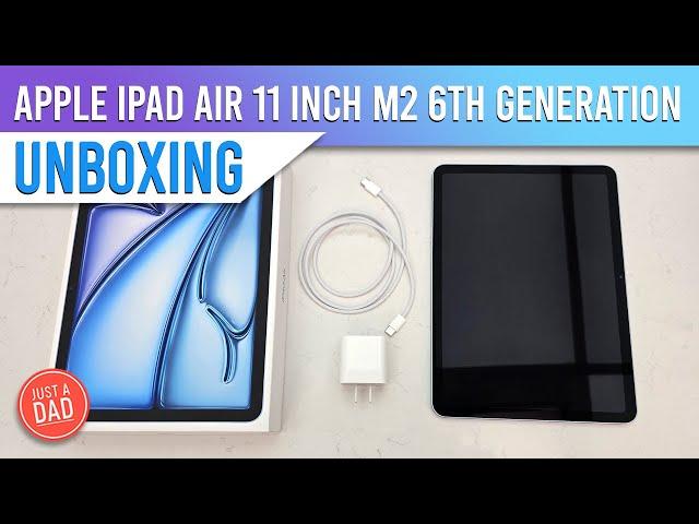 Apple iPad Air 11-inch M2 6th Generation UNBOXING