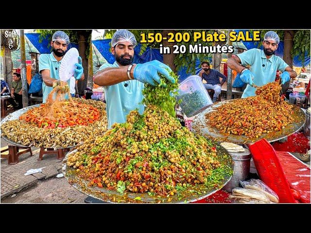 India's HIGHEST SELLING Tadke Wale Masala Chole Kulche  Street Food India