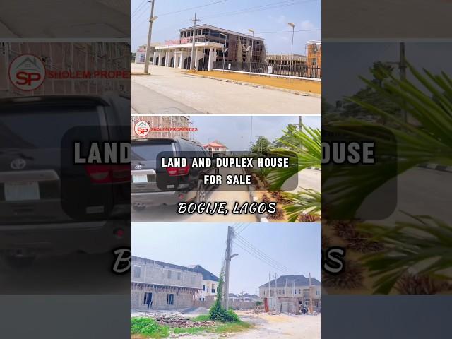 Land and Duplex House For Sale in Bogije Ibeju Lekki Lagos #realestateinvestment