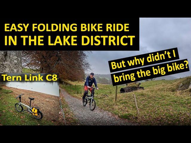 Easy Lake District Cycling on the Tern Link C8 Folding Bike