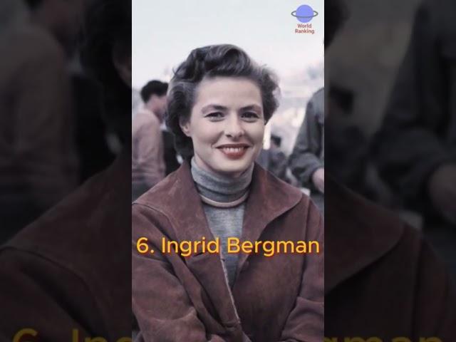 Top 10 Best Actresses of the 20th century (20세기 최고의 여배우)