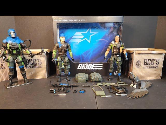 GIJoe Classified Series Mad Marauders Low Light and Spirit