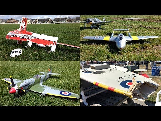 GBLynden's RC Plane Crash Compilation - Volume Three