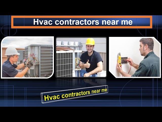 Hvac contractors near me