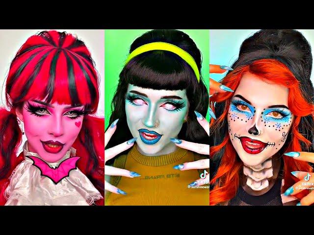 Monster High Makeup Compilation I TikTok 2023