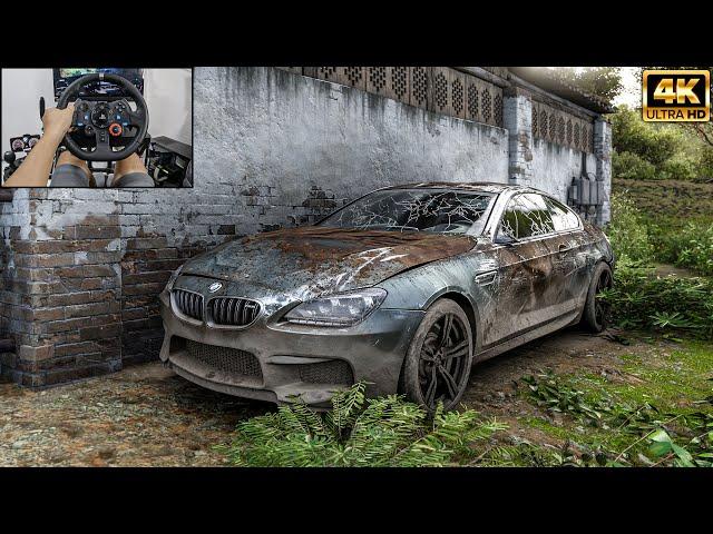 Rebuilding a BMW M6 Coupe - Forza Horizon 5 | Logitech g29 gameplay