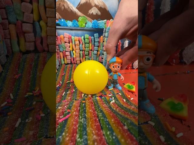 Blippi's ULTIMATE Candy Escape Challenge  IN REAL LIFE! #blippi #shorts