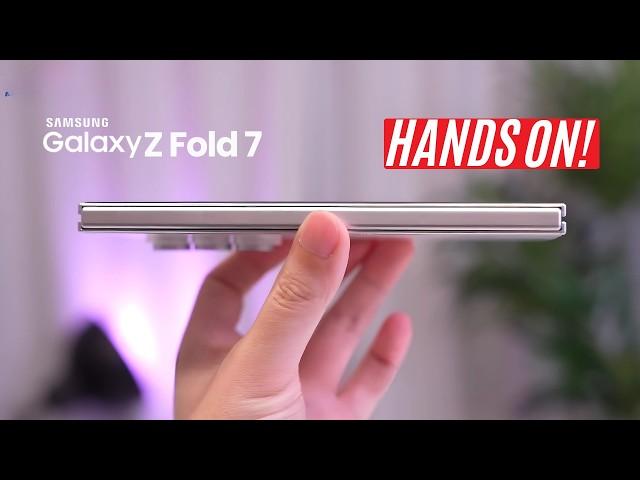 Samsung Galaxy Z Fold 7 - OFFICIAL HANDS-ON REVEALED!