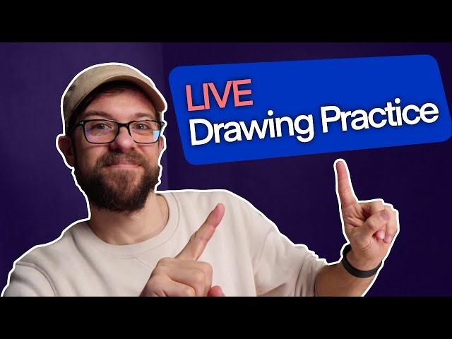 Live Drawing Practice + Q&A