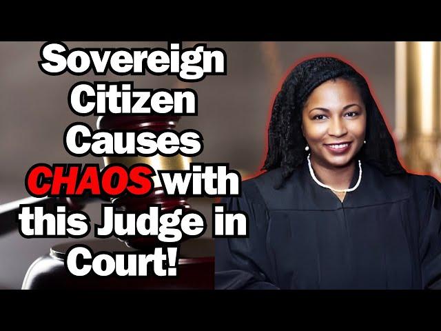 Sovereign Citizen Clashes with Judge Washington | COURTROOM DRAMA!