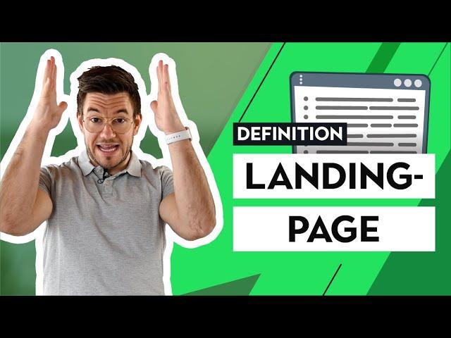 Glossar: Was ist eine Landing-Page?