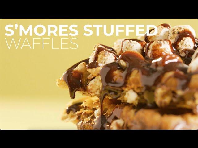S'mores Stuffed Waffles | Hy-Vee Seasons