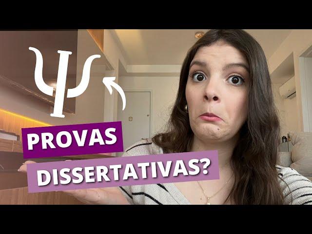 COMO SÃO AS PROVAS DA FACULDADE DE PSICOLOGIA? | Dicas Pra Quem Vai Cursar Psicologia