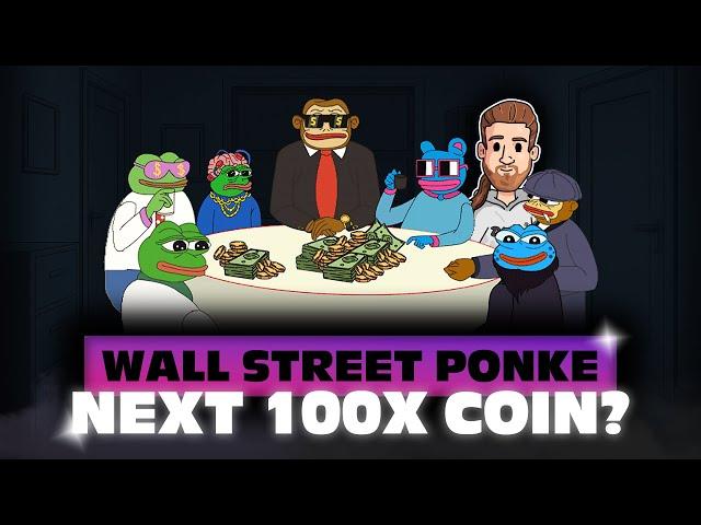 Wall Street Ponke: $300K IN HOURS! Next 100x Meme Coin with REAL Utility?