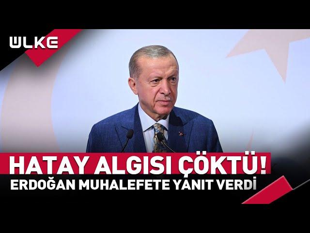 Cumhurbaşkanı Erdoğan'dan 'Hatay' Sözlerini Çarpıtan Muhalefete Yanıt! #haber