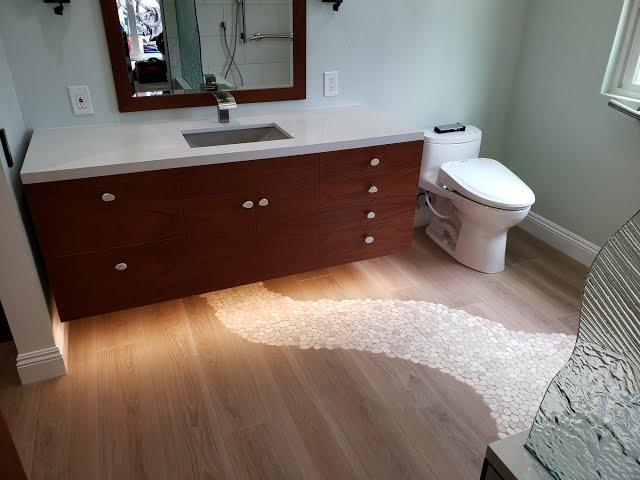 Gorgeous Oceanside Master Bath Remodel