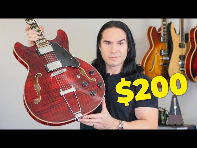 GROTE Guitars, Beautiful and AFFORDABLE Semi-Hollow Body Guitar