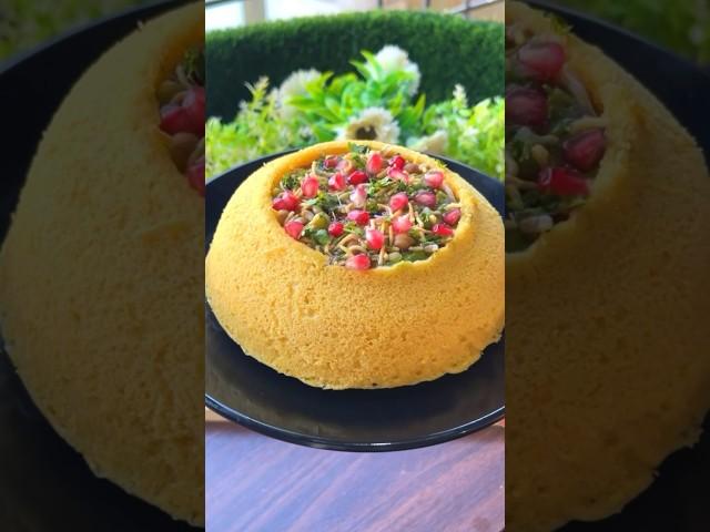 #shorts Khaman Dhokla Chaat Bowl #easyrecipe #ashortaday