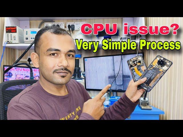 Complete CPU Reballing Process #BigMobileRepair