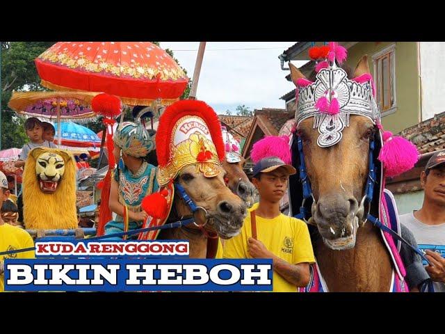 Renggong horse makes a scene - Dancing horse video geboy group