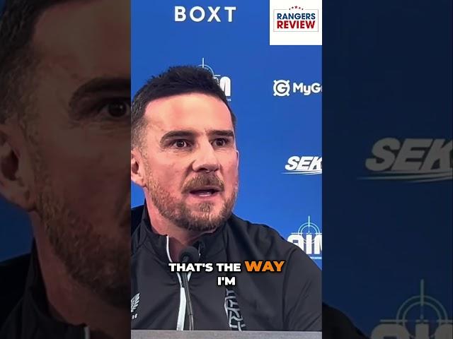 ️ "If I get the job, I'll make Rangers a BETTER club"