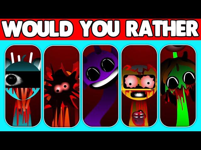 Amazing Battle of the Incredibox SPRUNKI Characters - Who will you Choose as the Winner? Dark Phase