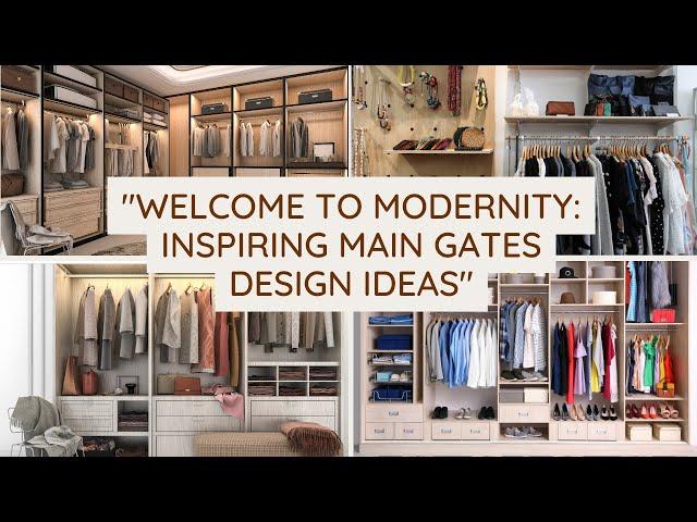 Designing Dreams | Trans formative Wardrobe Ideas for Modern Living | @Homedecor048