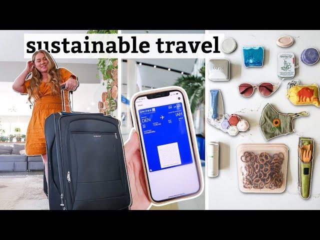 travel but make it sustainable  + 10 tips for how to travel eco-friendly this summer