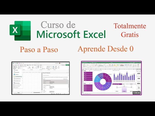 CURSO de Excel BÁSICO - PASO A PASO