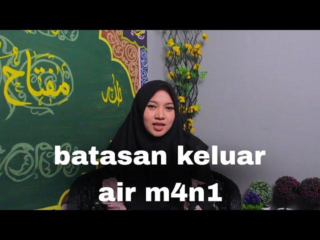 keluar air m4ni