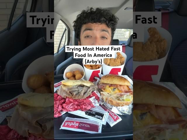 Arby’s Most Hated Fast Food in America #fastfood #fastfoodreview #arbys #shorts