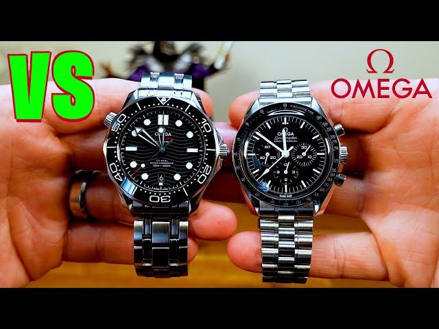 Omega Speedmaster VS Seamaster | Which One Should You Choose?