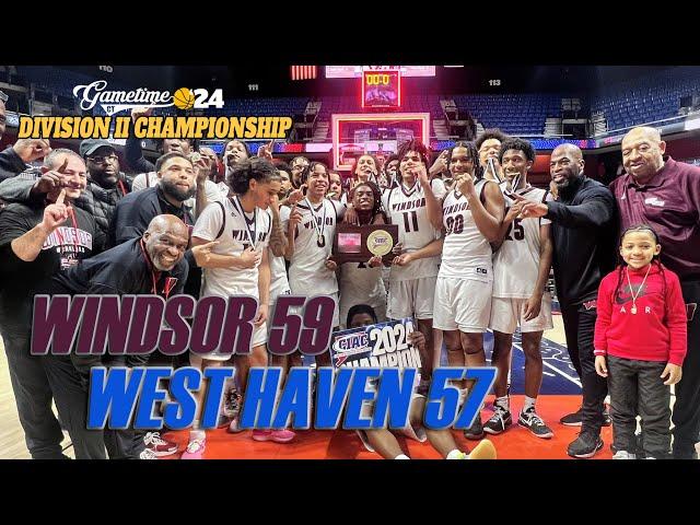 Windsor rallies past West Haven in OT to win 2024 CIAC Division II boys basketball title