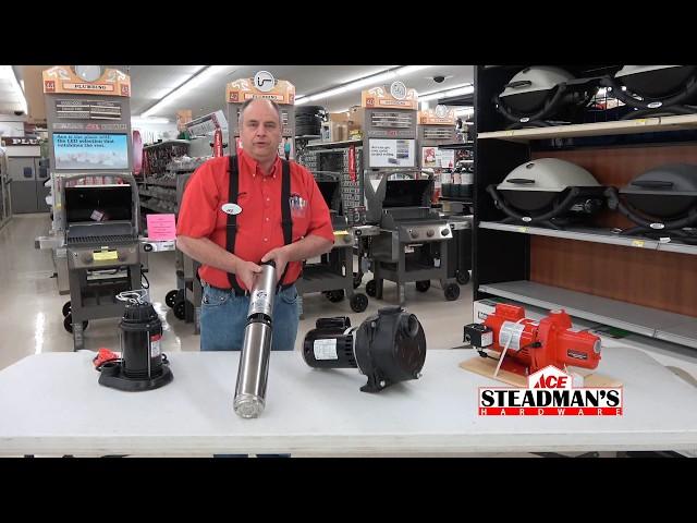 Lance talks about water pumps from Ace!