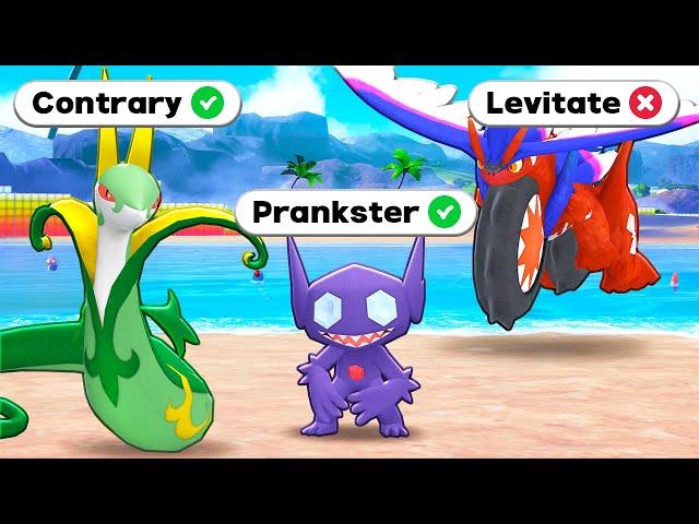 Choosing Your Starter by Their Ability... but We're Liars