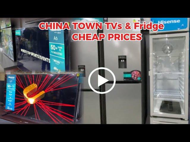 China Town Uganda Television ( TVs) & Fridge Cheap Prices inside the Store, Shop now at Cheap price