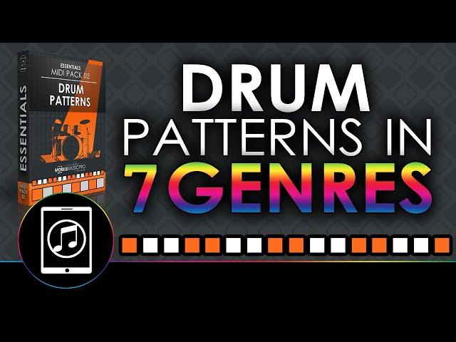 14 Popular Drum Patterns Every Producer Should Know (FREE Midi Pack!)