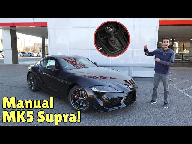 COLLECTION DAY!! Canceled The 2023 Nissan Z For A Manual Toyota Supra!!